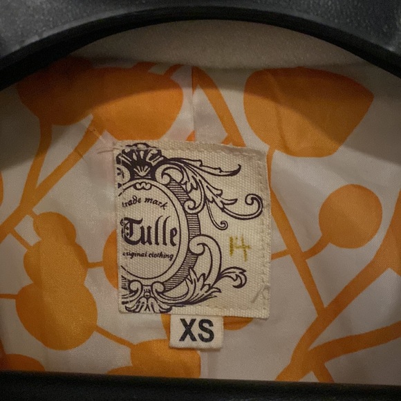 gorgeous cream colored pea coat - Picture 2 of 3